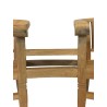 Banc de jardin double \"Betawi\" enfant en teck