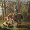Paintings | French oil painting on panel by Moinat SA  - Antiques and home décor