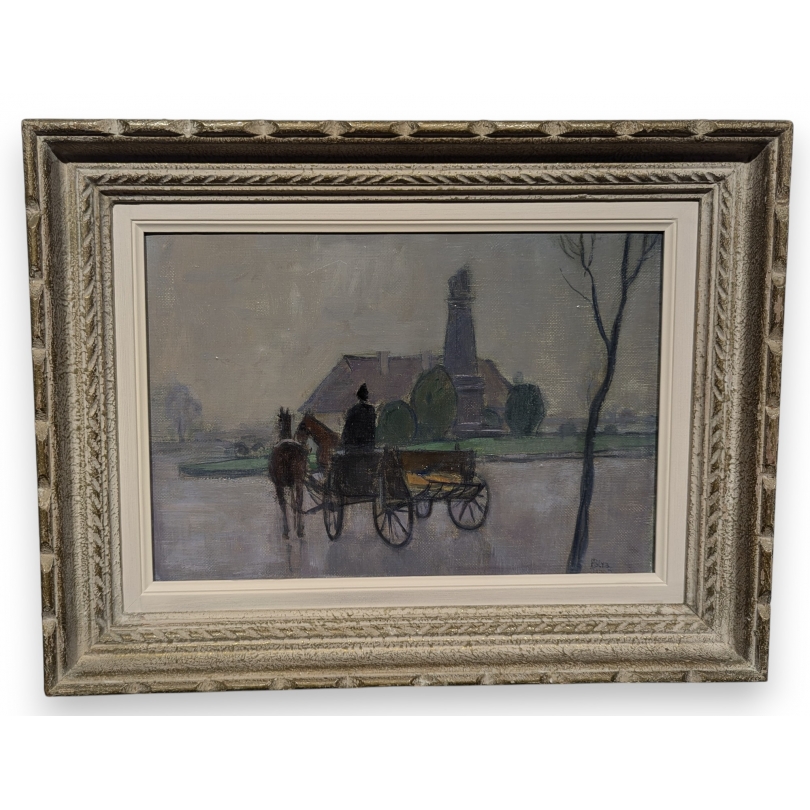 Tableau \"Ködlen\" signée POLYA
