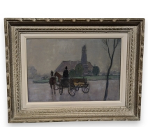 Tableau "Ködlen" signée POLYA