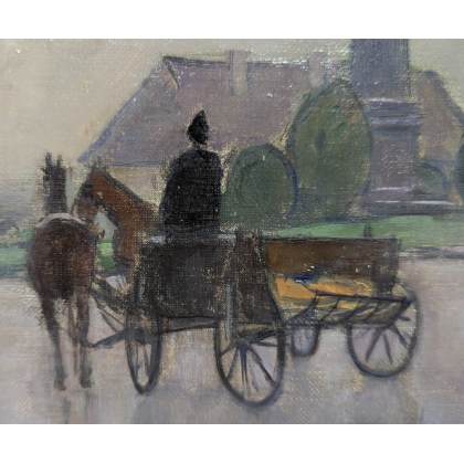 Tableau \"Ködlen\" signée POLYA