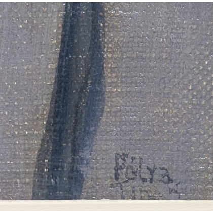 Tableau \"Ködlen\" signée POLYA