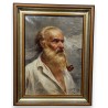 Paintings | Oil on canvas painting ‘Portrait of a Man’ – Moinat SA – Antiques and Decor