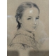 Dessin "Portrait" signé Ed SCHULER