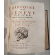 Livre "Histoire de Genève" par SPON