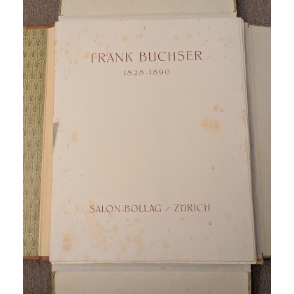 Collection de gravures de Frank BUCHSER