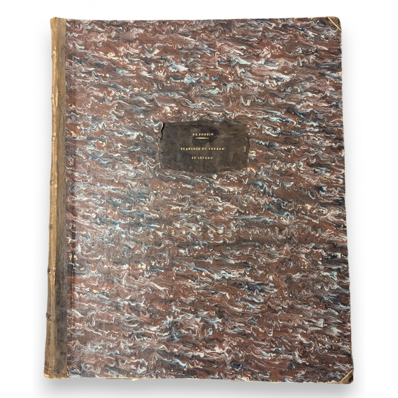 Livre \"Planches du Voyage au Levant\" par FORBIN