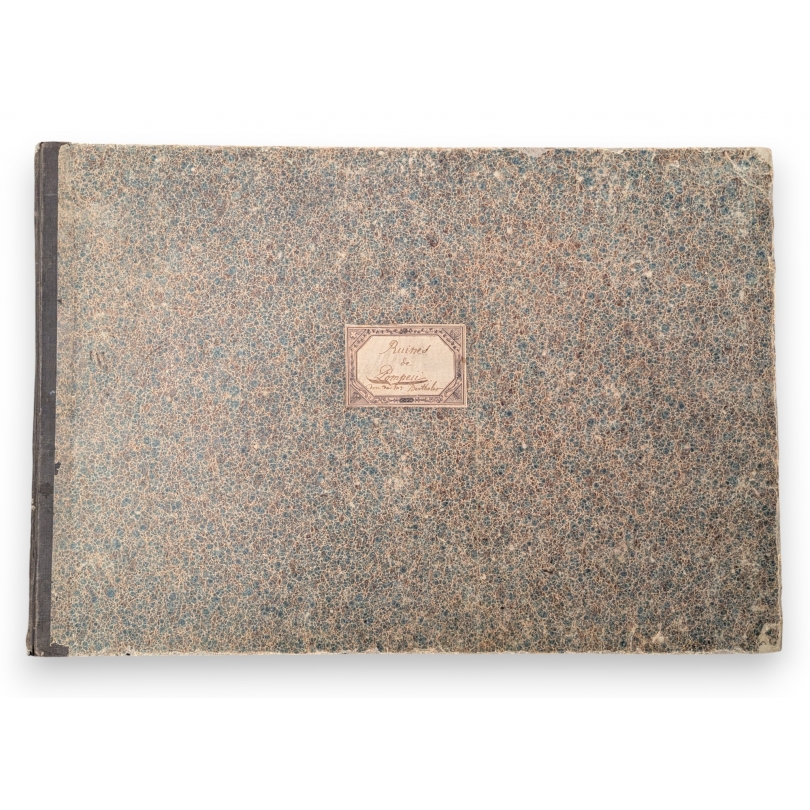 Livre " Ruines de Pompeii" par Wilkins