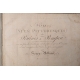 Livre " Ruines de Pompeii" par Wilkins