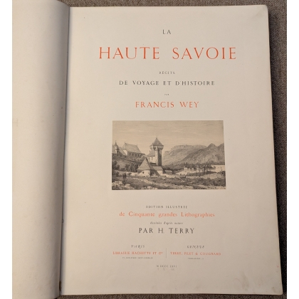 Livre \"La Haute Savoie\" par WEY