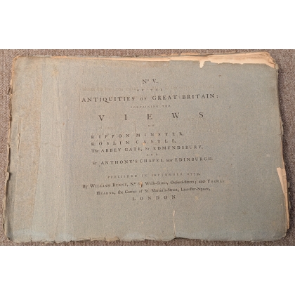 Livre \"Collection de gravures anglaises\" par BYRNE
