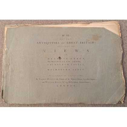 Livre \"Collection de gravures anglaises\" par BYRNE