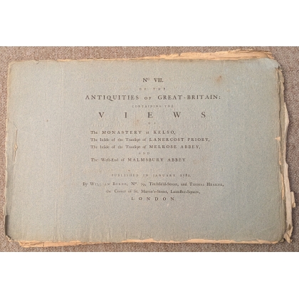 Livre \"Collection de gravures anglaises\" par BYRNE