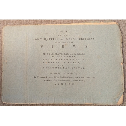 Livre \"Collection de gravures anglaises\" par BYRNE