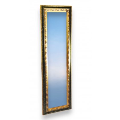  Miroir rectangulaire vert et doré sur  Moinat SA  - Antiquités décoration