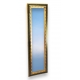 Miroir rectangulaire vert et doré