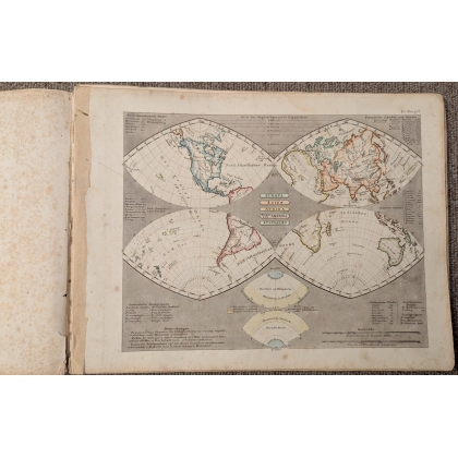 Livre \"Keller\'s Schul-Atlas\"