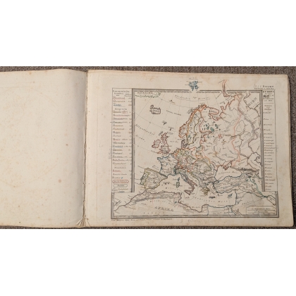 Livre \"Keller\'s Schul-Atlas\"