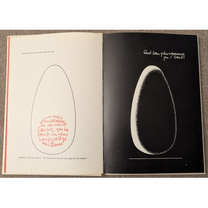 Livre \"L\'oeuf/The egg\" par Bruyère