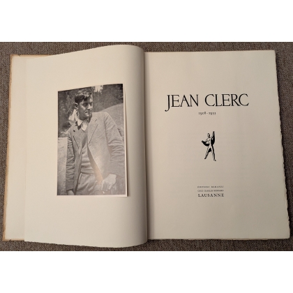 Livre \"Jean Clerc 1908-1933\"