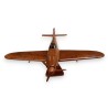 Messerschmitt BF 109 en bois sculpté