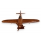 Messerschmitt BF 109 en bois sculpté