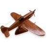 Messerschmitt BF 109 en bois sculpté