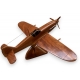 Messerschmitt BF 109 en bois sculpté