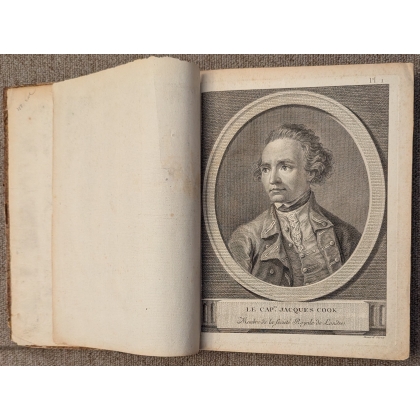 Livre \"Cartes des voyages de Cook\"