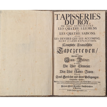 Livre \"Tapisseries du Roy\"