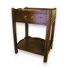 Table de chevet en acajou