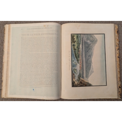Livre \"Voyage pittoresque dans l\'Oberland\"