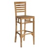 Chaise de bar de jardin \"Betawi\" en teck