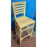 Chaise de bar de jardin \"Betawi\" en teck