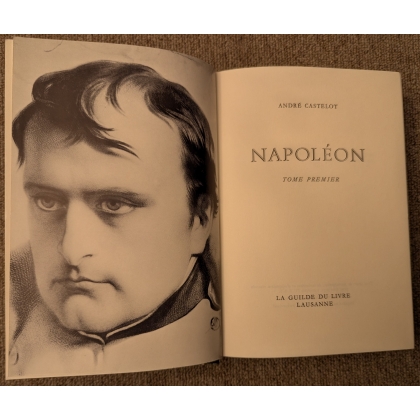 Livre "Napoléon" et "Bonaparte" de Castelot