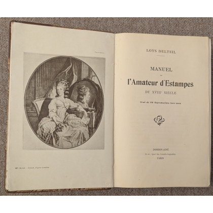 Livre \"Manuel de l\'amateur d\'estampes\" par Delteil