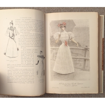 Livre \"La grande dame\" 1894