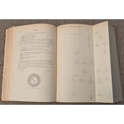 Livre \"Recueil de généaloies vaudoise\"