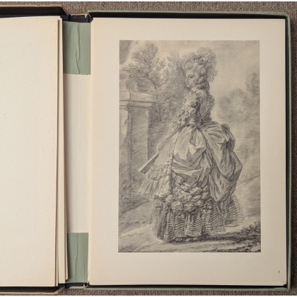 Livre \"Dessins français du dix-huitième siècle\"