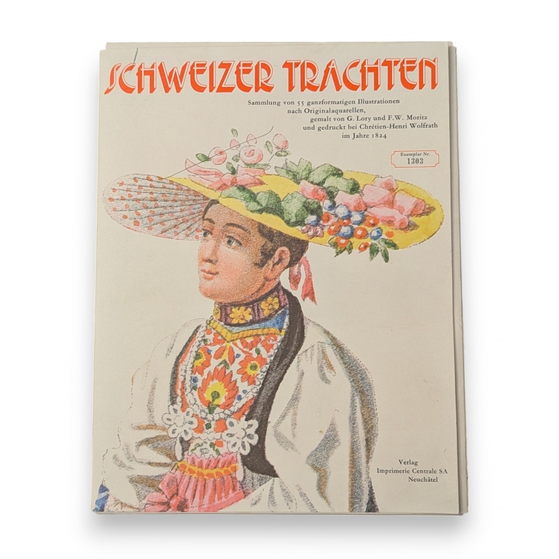 Livre \"Schweizer Trachten\"