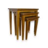  Lot de 3 tables gigognes avec filet de sur  Moinat SA  - Antiquités décoration
