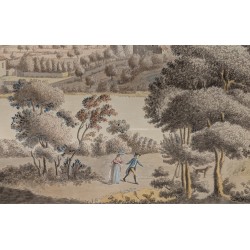 A pair of engravings from Geneva.  by Moinat SA  - Antiques and decorative items -  Engravings, lithographs