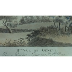 A pair of engravings from Geneva.  by Moinat SA  - Antiques and decorative items -  Engravings, lithographs