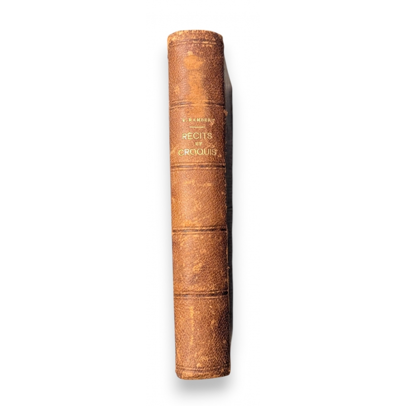 Livre \"Récits et croquis\" par Eugène RAMBERT