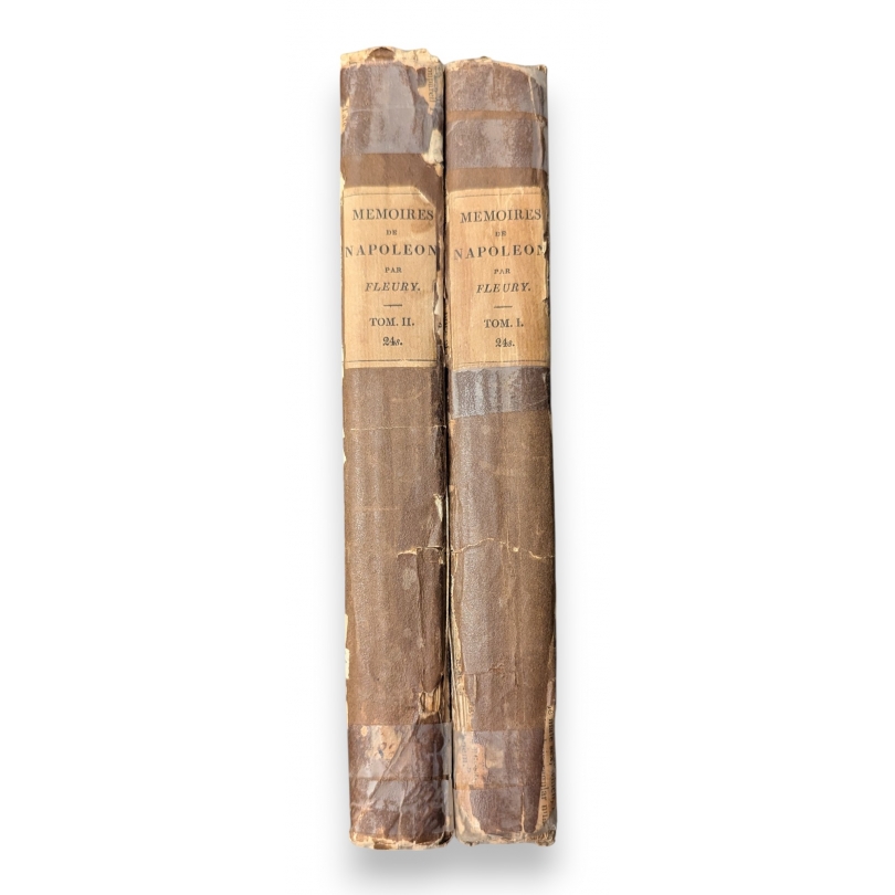 Livre \"Mémoires de Napoléon\" par Fleury