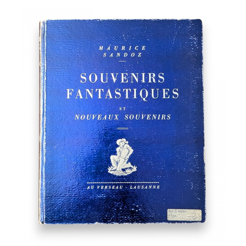 Livre \"Souvenirs Fantastiques\" par Sandoz