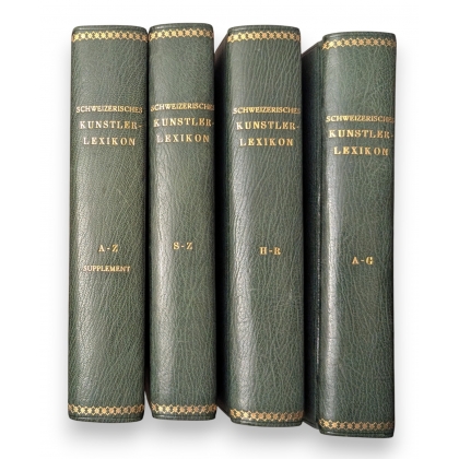 Livre \"Schweizerisches Künstler-Lexikon\" par Brun