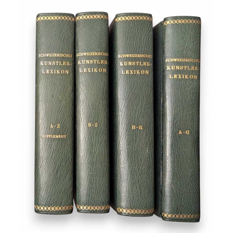 Livre \"Schweizerisches Künstler-Lexikon\" par Brun