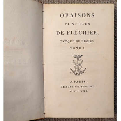 Livre "Oraisons funèbres"