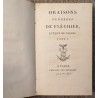 Livre "Oraisons funèbres"
